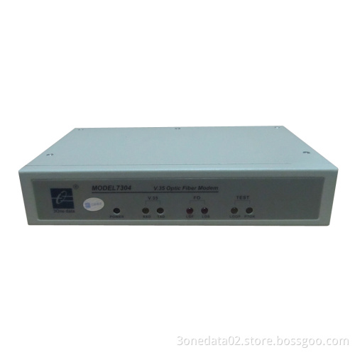 V.35 over Optic Fiber Modem